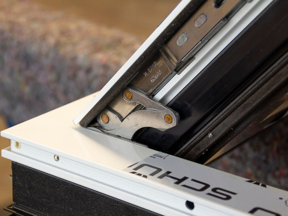 Alu Fenster von Schüco - Mechanik